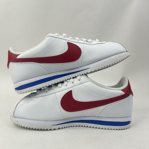 Nike Shoes Cortez '72 Leather “White Red/Forrest Gump” 2024 - Picture 3 of 8